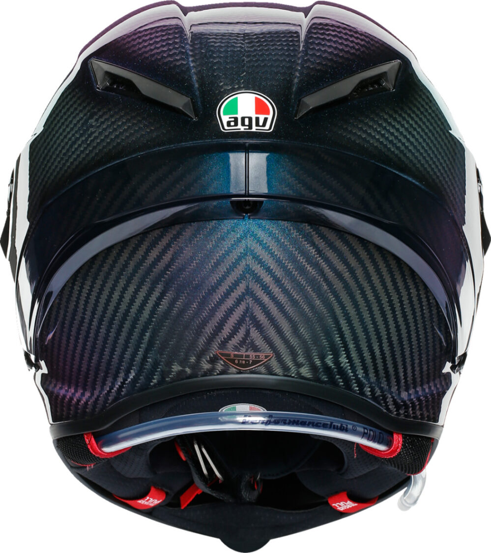 CASCO AGV PISTA GP RR MONO IRIDIUM AZUL - Imagen 7