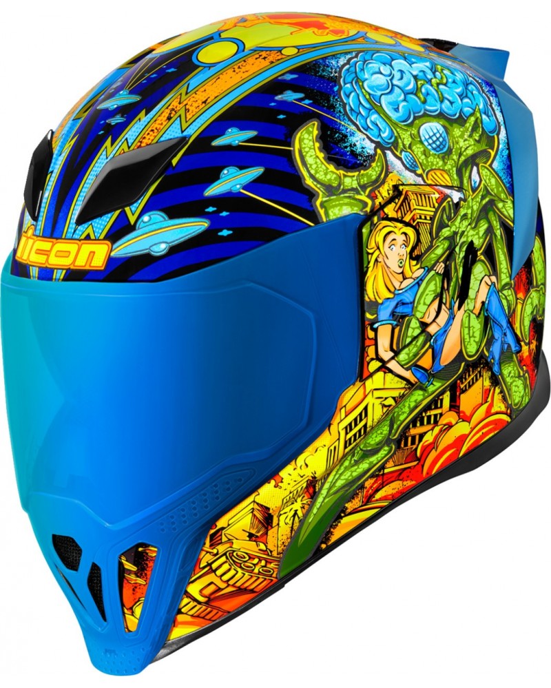 CASCO ICON AIRFLITE BUGOID BLITZ AZUL