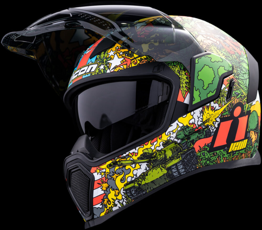 CASCO ICON AIRFLITE GP23 VERDE - Imagen 11