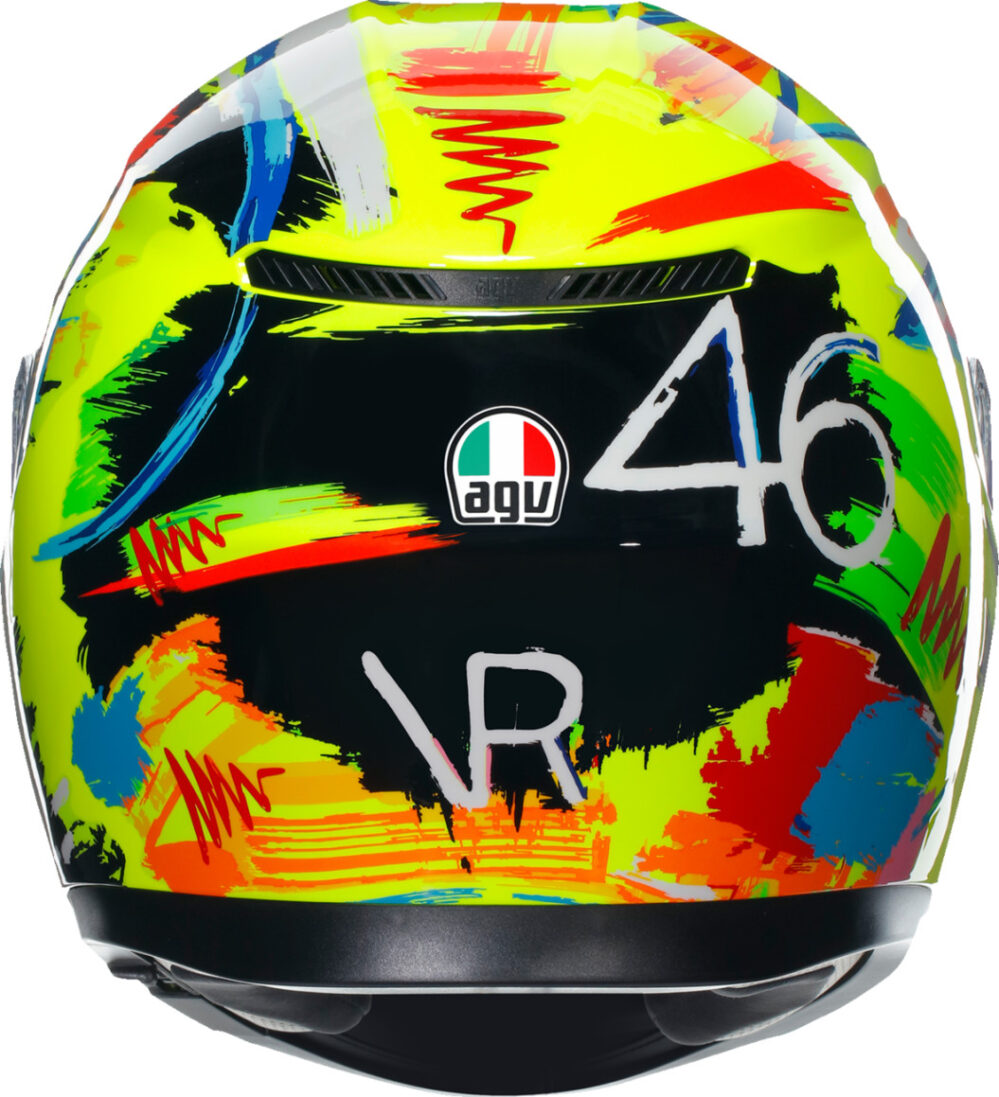 CASCO AGV K3 ROSSI WINTER TEST 2019 - Imagen 5