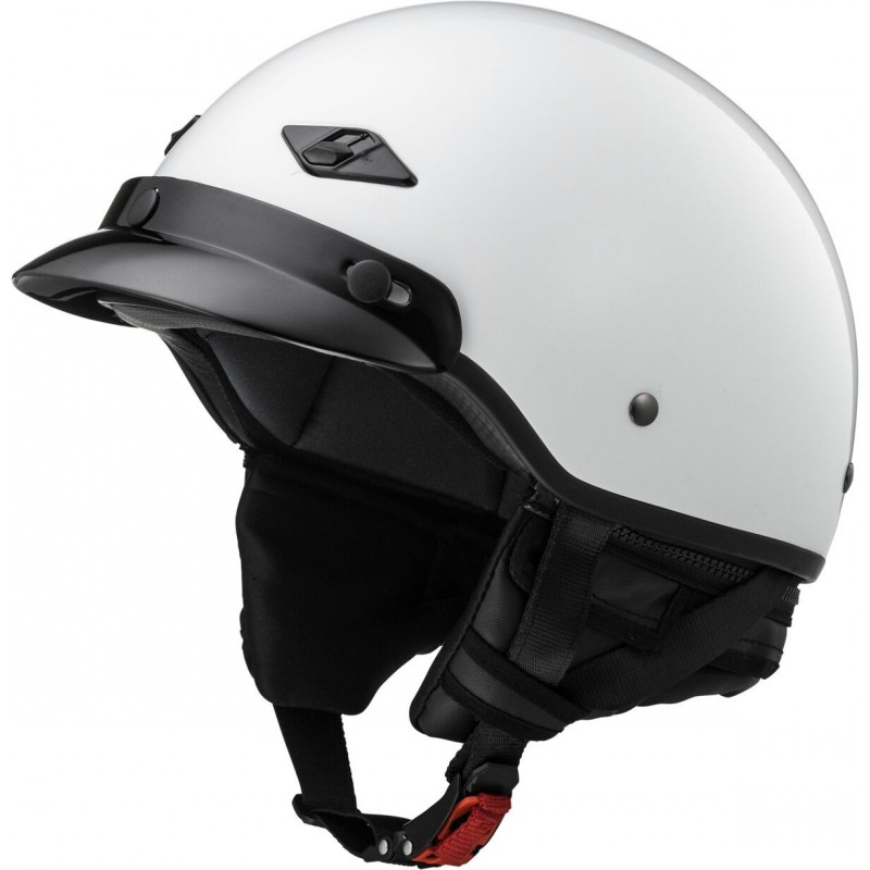 CASCO LS2 BAGGER 568 SOLIDO HALF BLANCO PERLA