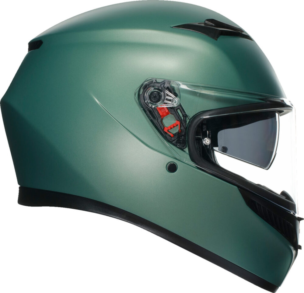 CASCO AGV K3 MONO SALVIA VERDE MATE - Imagen 6