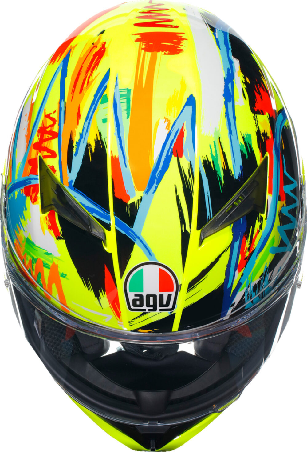 CASCO AGV K3 ROSSI WINTER TEST 2019 - Imagen 4