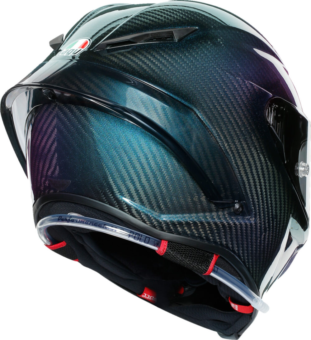 CASCO AGV PISTA GP RR MONO IRIDIUM AZUL - Imagen 6