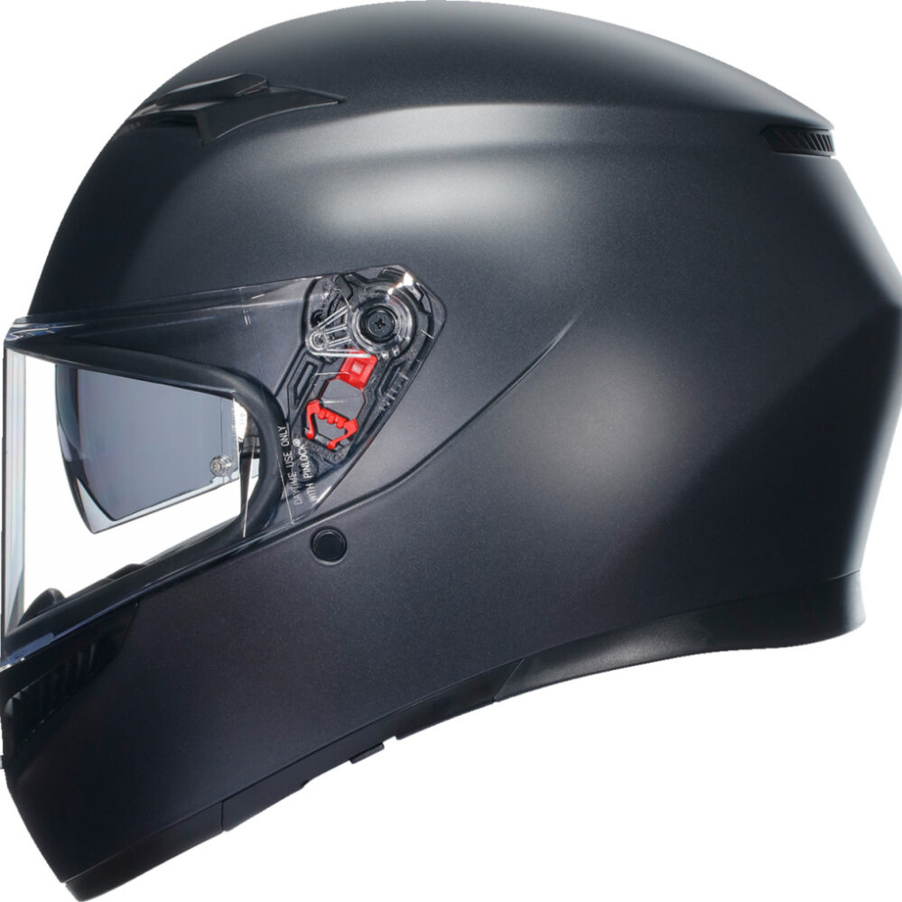 CASCO AGV K3 MONO NEGRO MATE