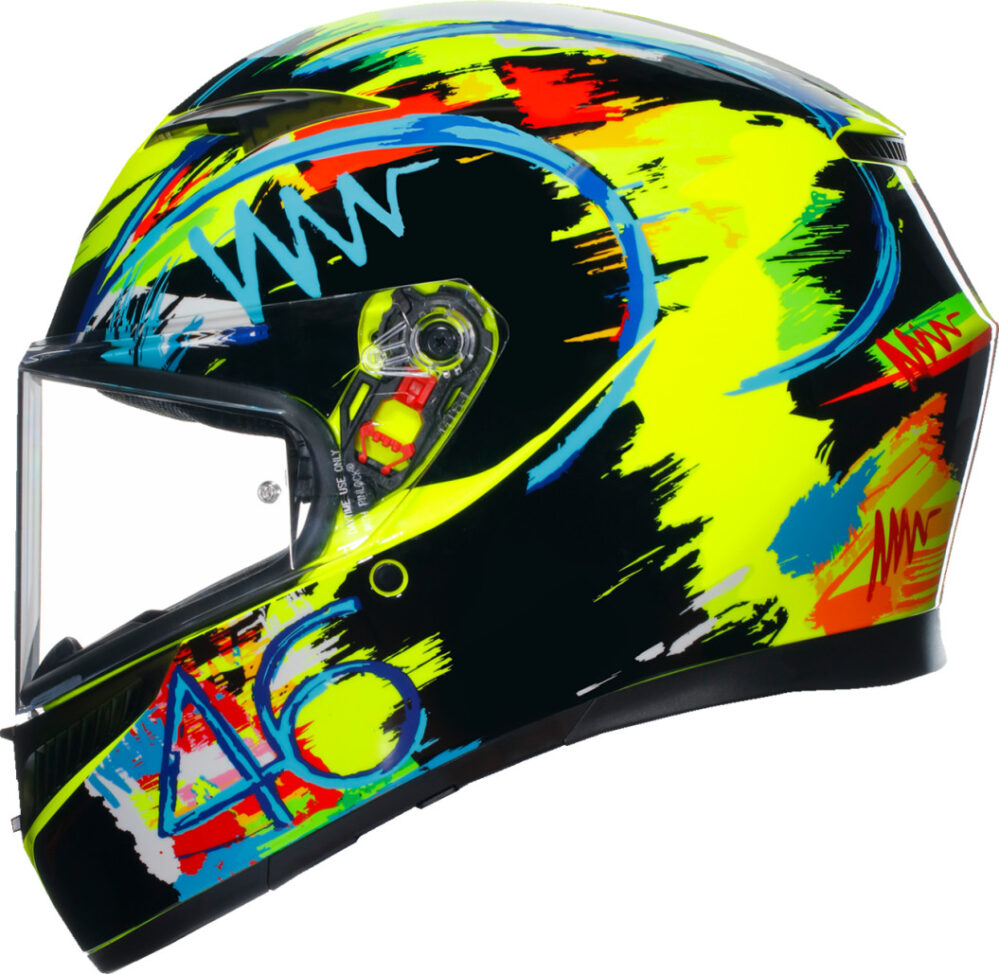 CASCO AGV K3 ROSSI WINTER TEST 2019 - Imagen 2