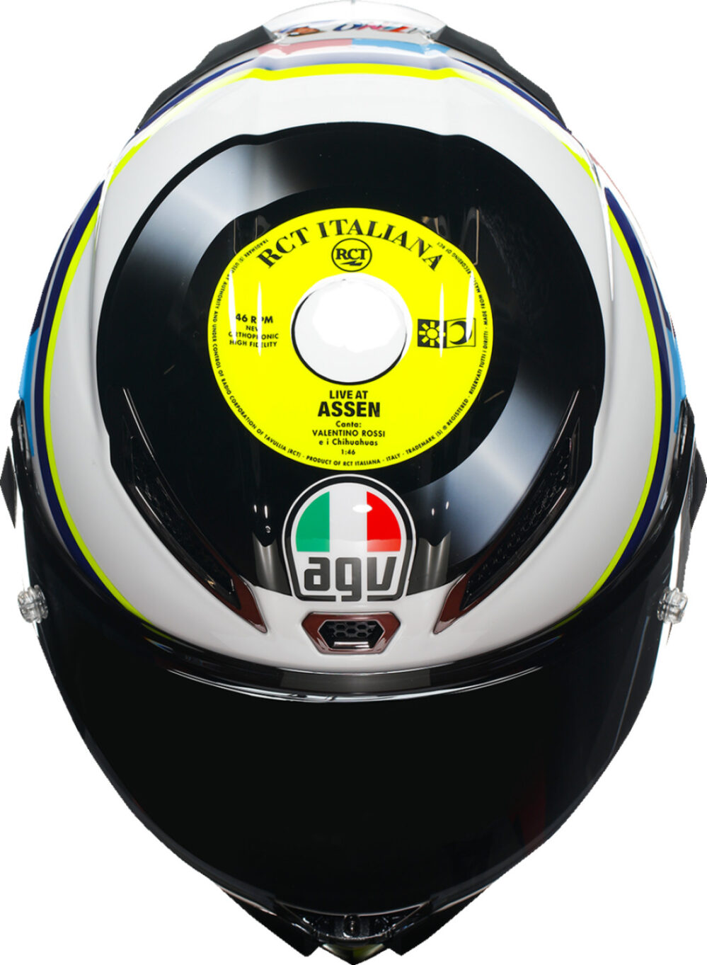 CASCO AGV PISTA GP RR ASSEN 2007 - Imagen 6