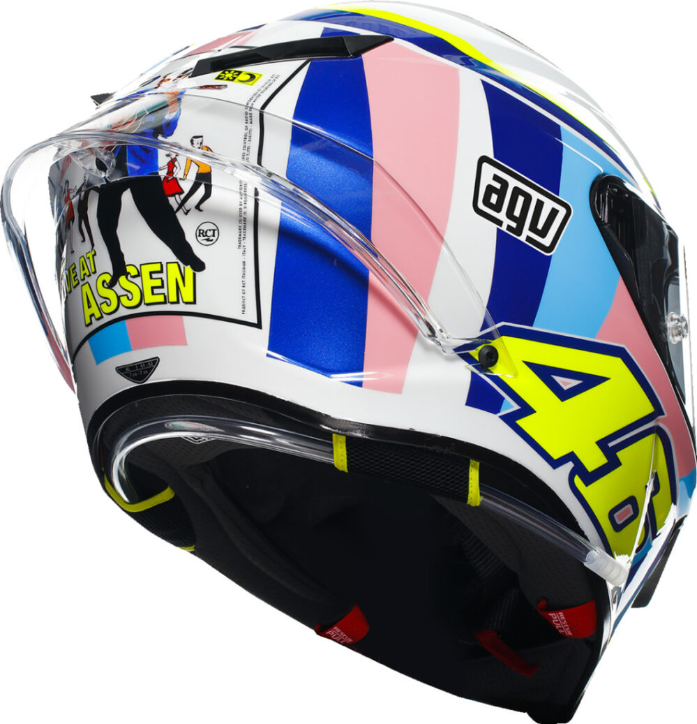 CASCO AGV PISTA GP RR ASSEN 2007 - Imagen 3