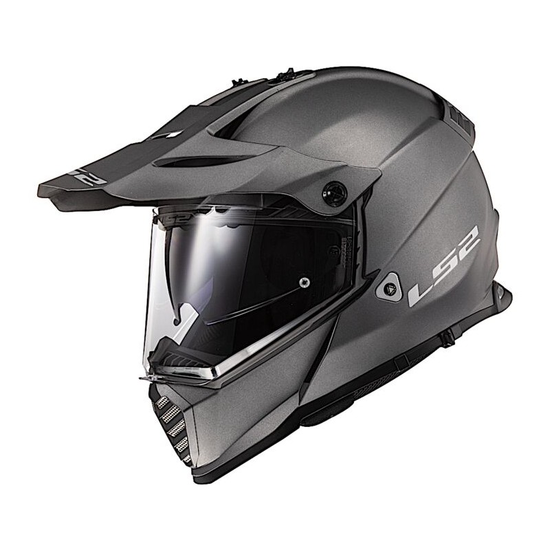 CASCO LS2 BLAZE TITANIO MATE