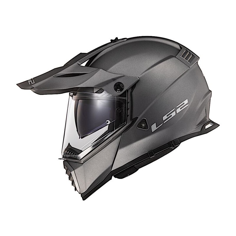 CASCO LS2 BLAZE TITANIO MATE