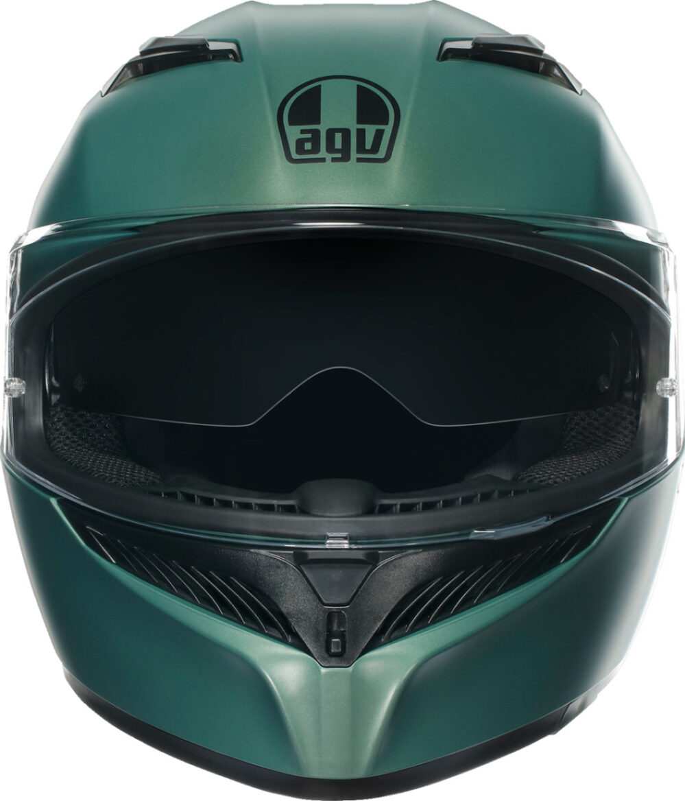 CASCO AGV K3 MONO SALVIA VERDE MATE - Imagen 4