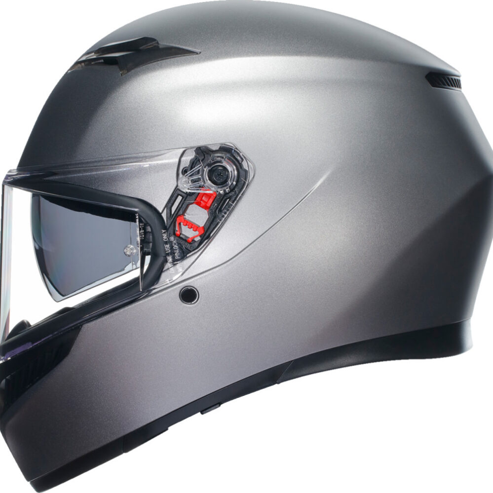 CASCO AGV K3 MONO RODIO GRIS MATE