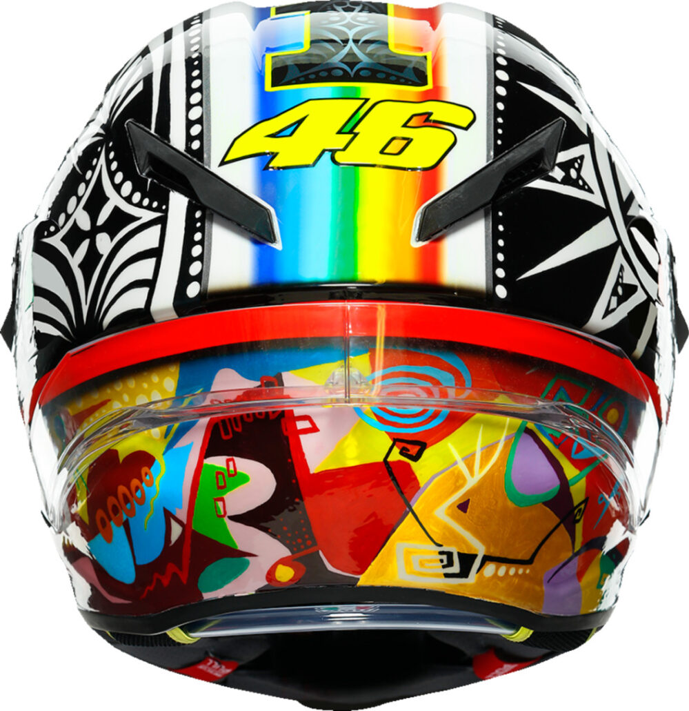 CASCO AGV PISTA GP RR LIMITED EDITION WORLD TITLE 2002 CLARO - Imagen 4