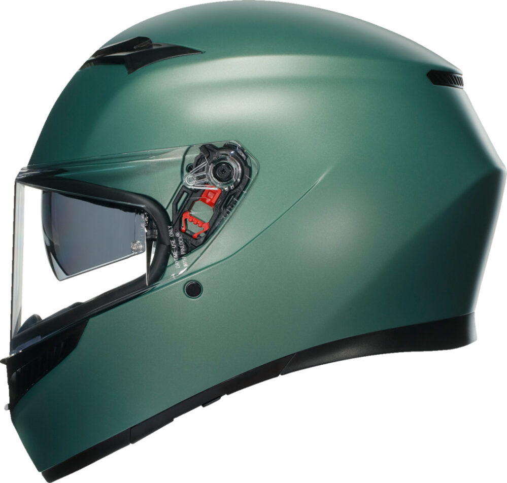 CASCO AGV K3 MONO SALVIA VERDE MATE - Imagen 2