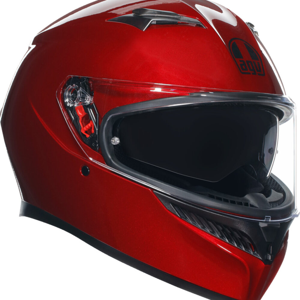 CASCO AGV K3 MONO COMPETIZIONE ROJO