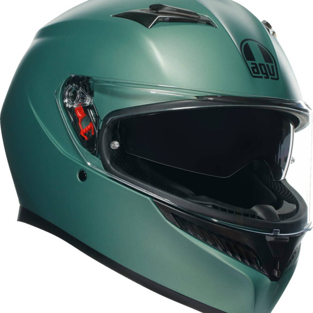 CASCO AGV K3 MONO SALVIA VERDE MATE