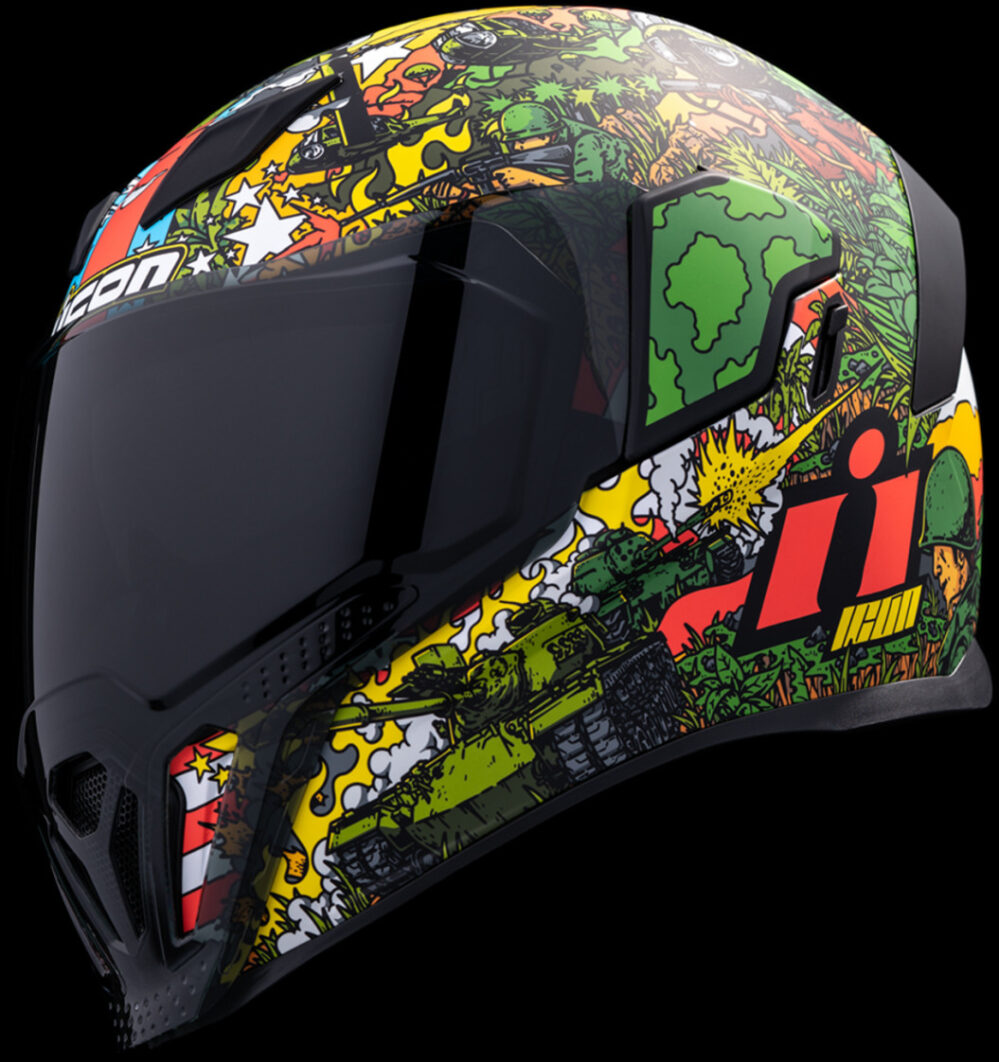 CASCO ICON AIRFLITE GP23 VERDE - Imagen 5