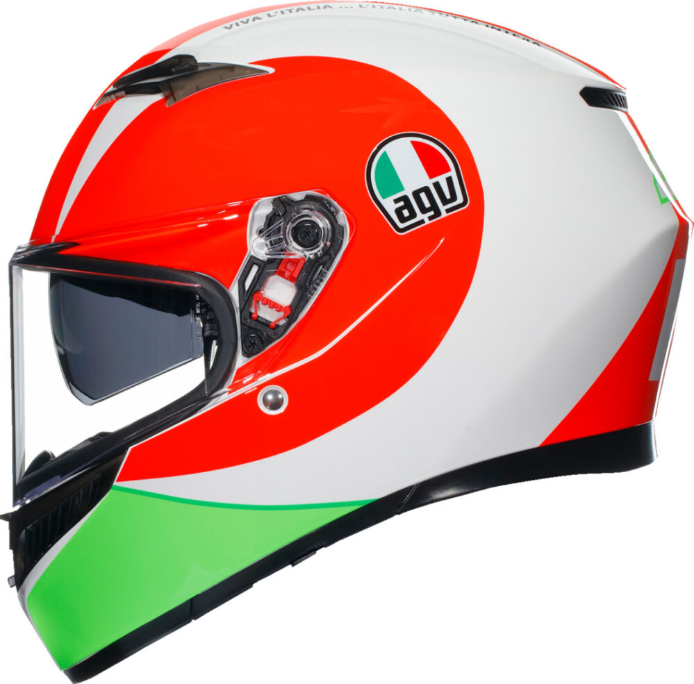 CASCO AGV K3 ROSSI MUGELLO 2018 - Imagen 2