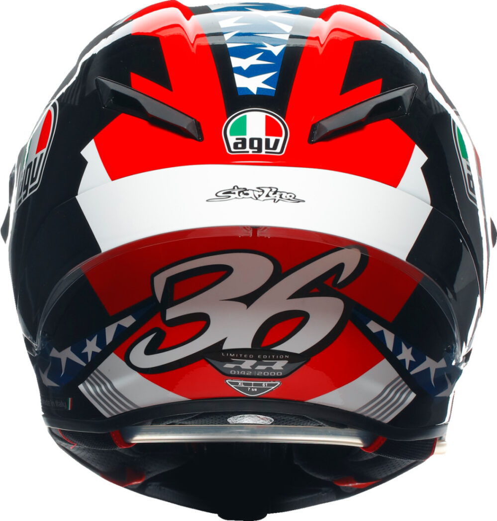 CASCO AGV PISTA GP RR JM AM21 - Imagen 3