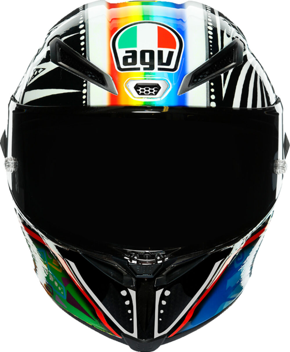 CASCO AGV PISTA GP RR LIMITED EDITION WORLD TITLE 2002 CLARO - Imagen 2