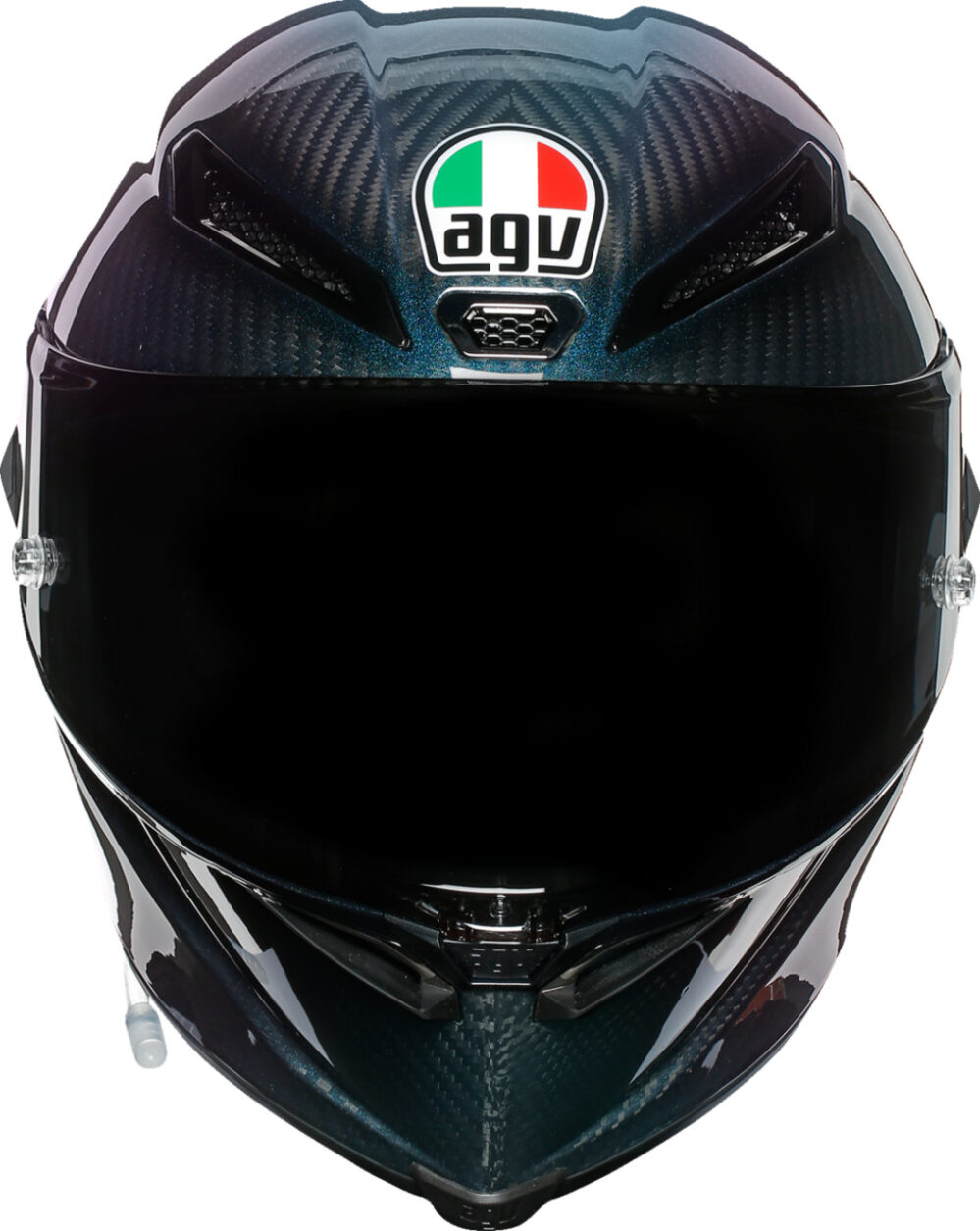 CASCO AGV PISTA GP RR MONO IRIDIUM AZUL - Imagen 2