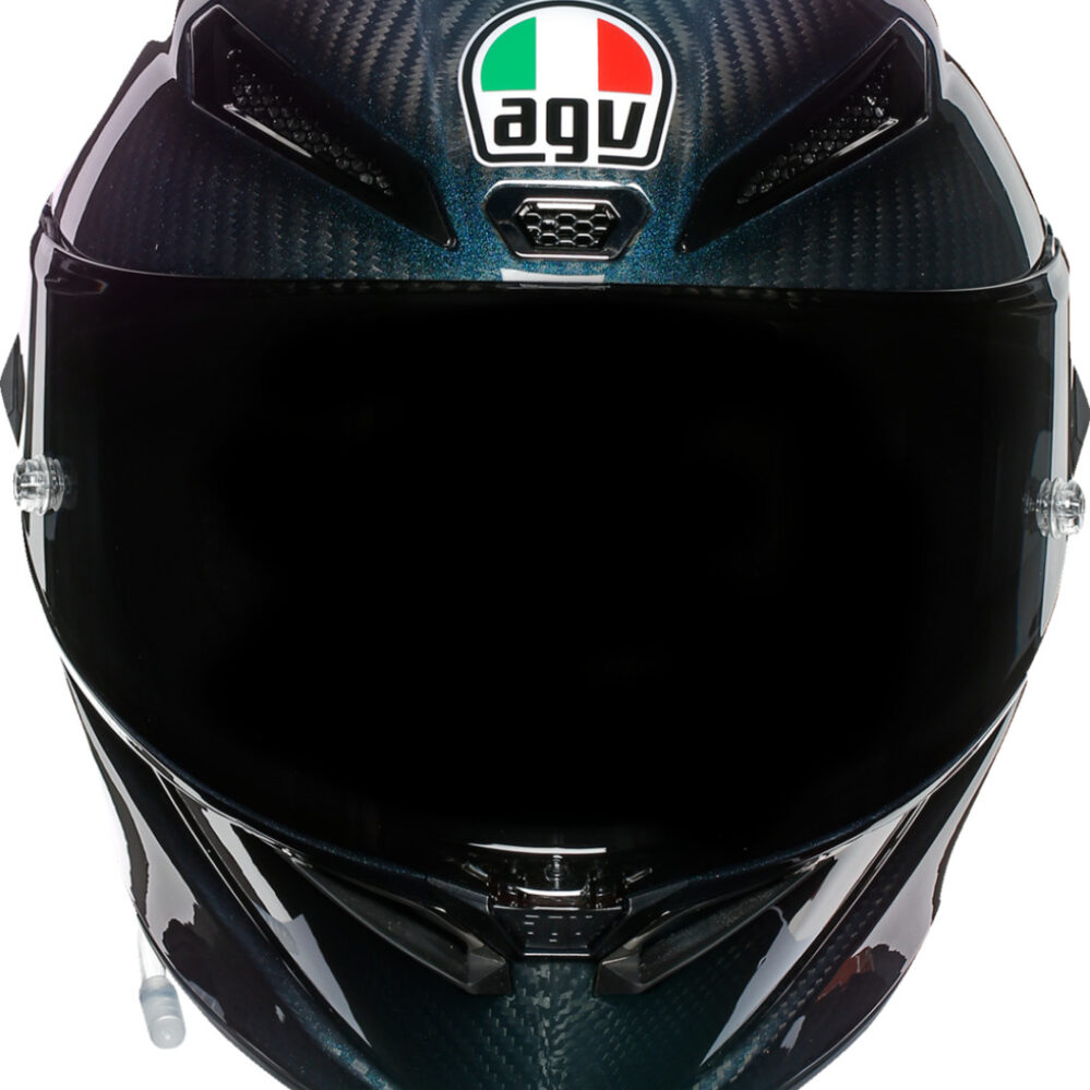 CASCO AGV PISTA GP RR MONO IRIDIUM AZUL