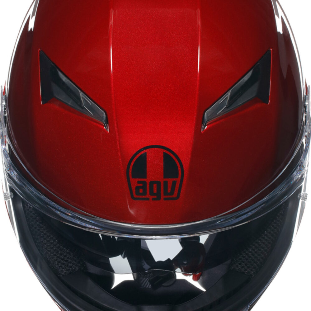 CASCO AGV K3 MONO COMPETIZIONE ROJO