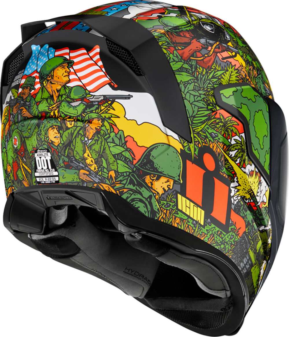 CASCO ICON AIRFLITE GP23 VERDE - Imagen 3