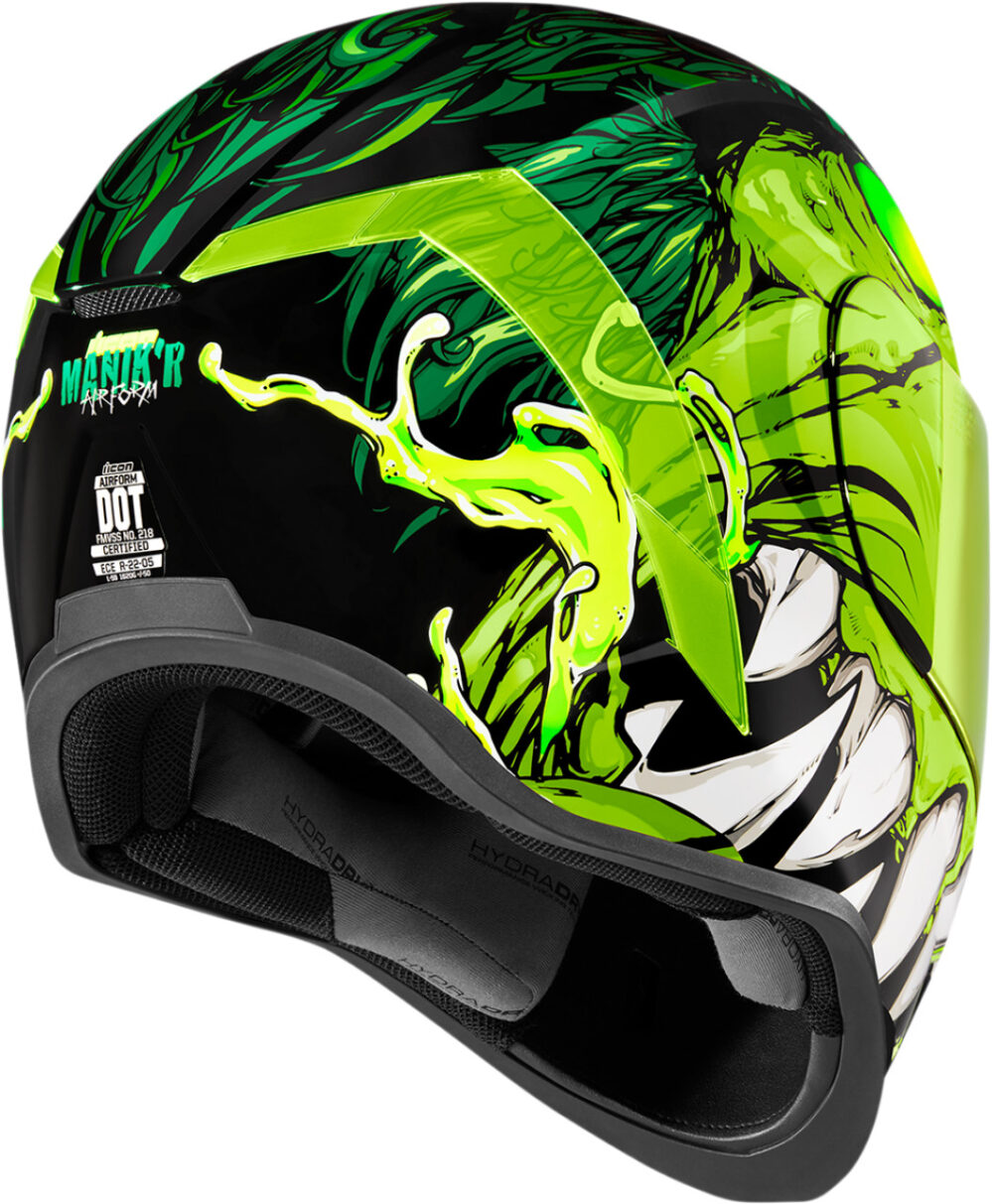 CASCO ICON AIRFORM MANICR VERDE - Imagen 10