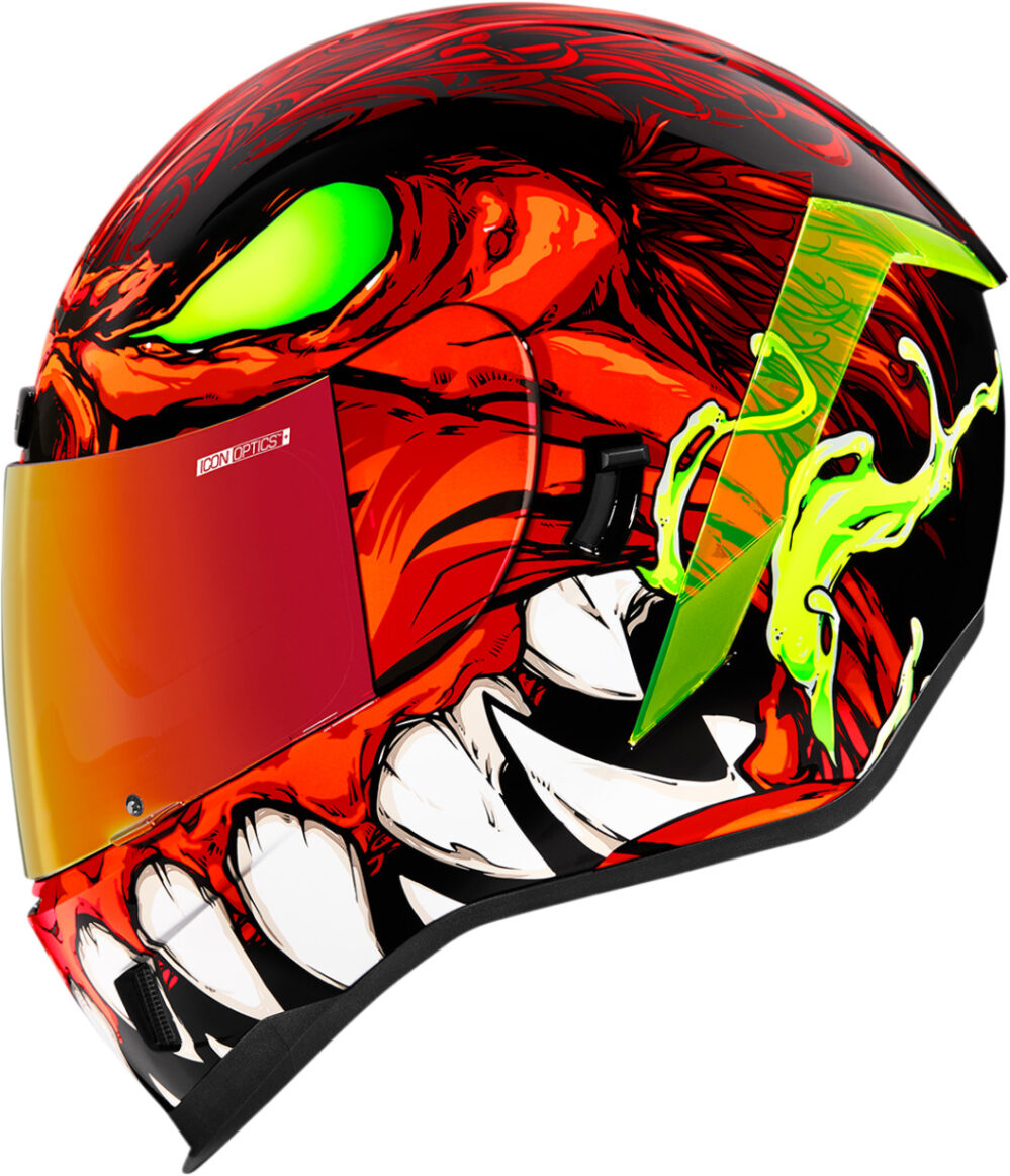 CASCO ICON AIRFORM MANICR ROJO - Imagen 2