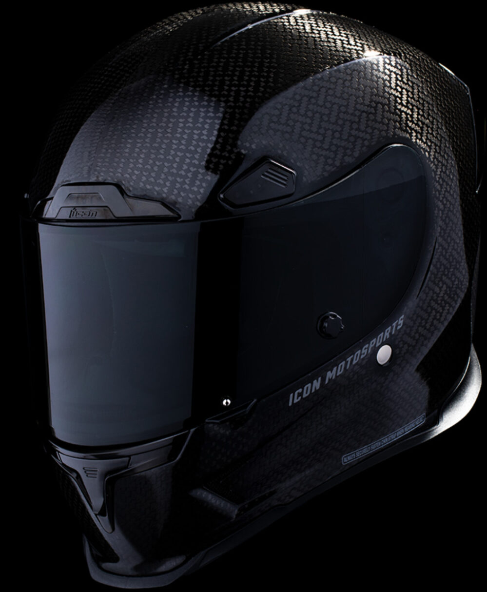 CASCO ICON AIRFRAME PRO CARBON 4TRESS NEGRO - Imagen 9