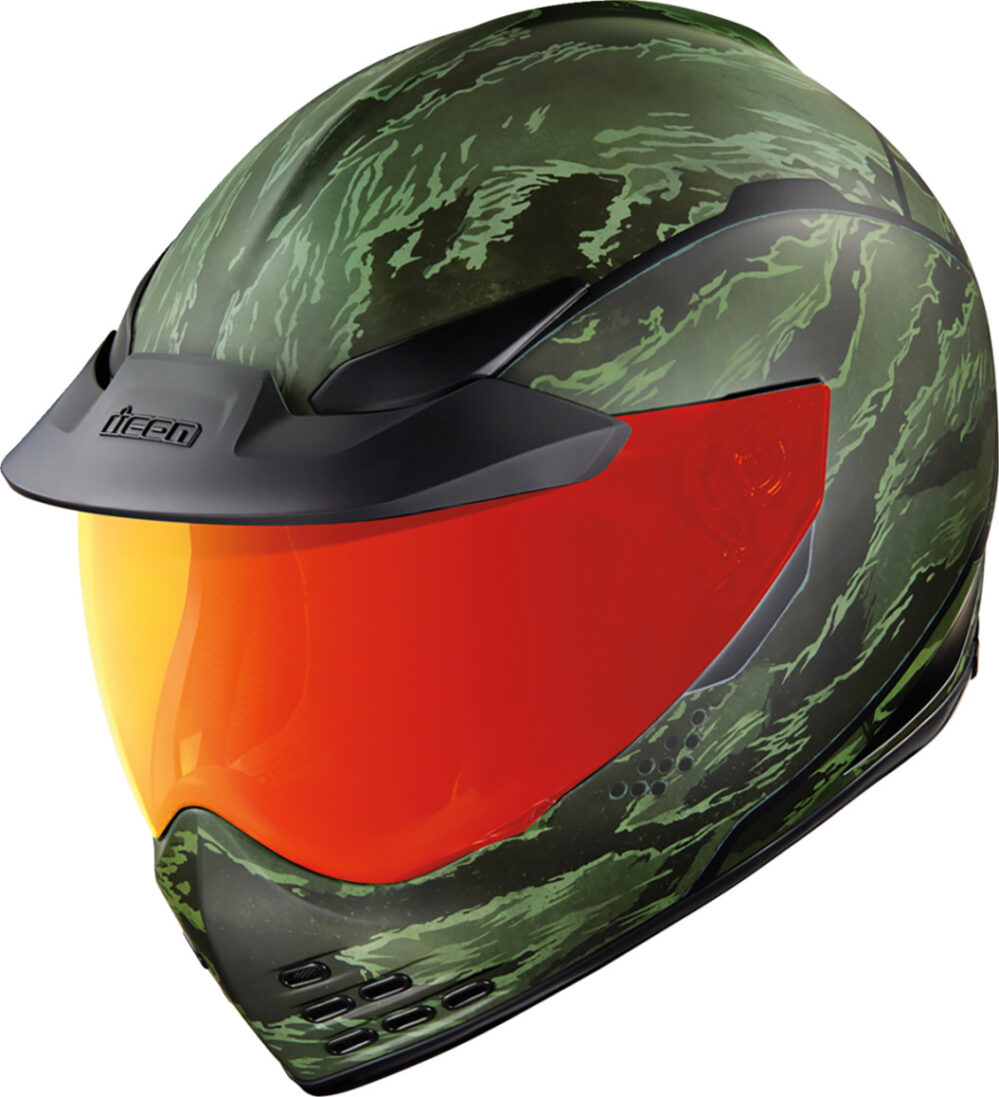 CASCO ICON DOMAIN TIGERBLOOD VERDE