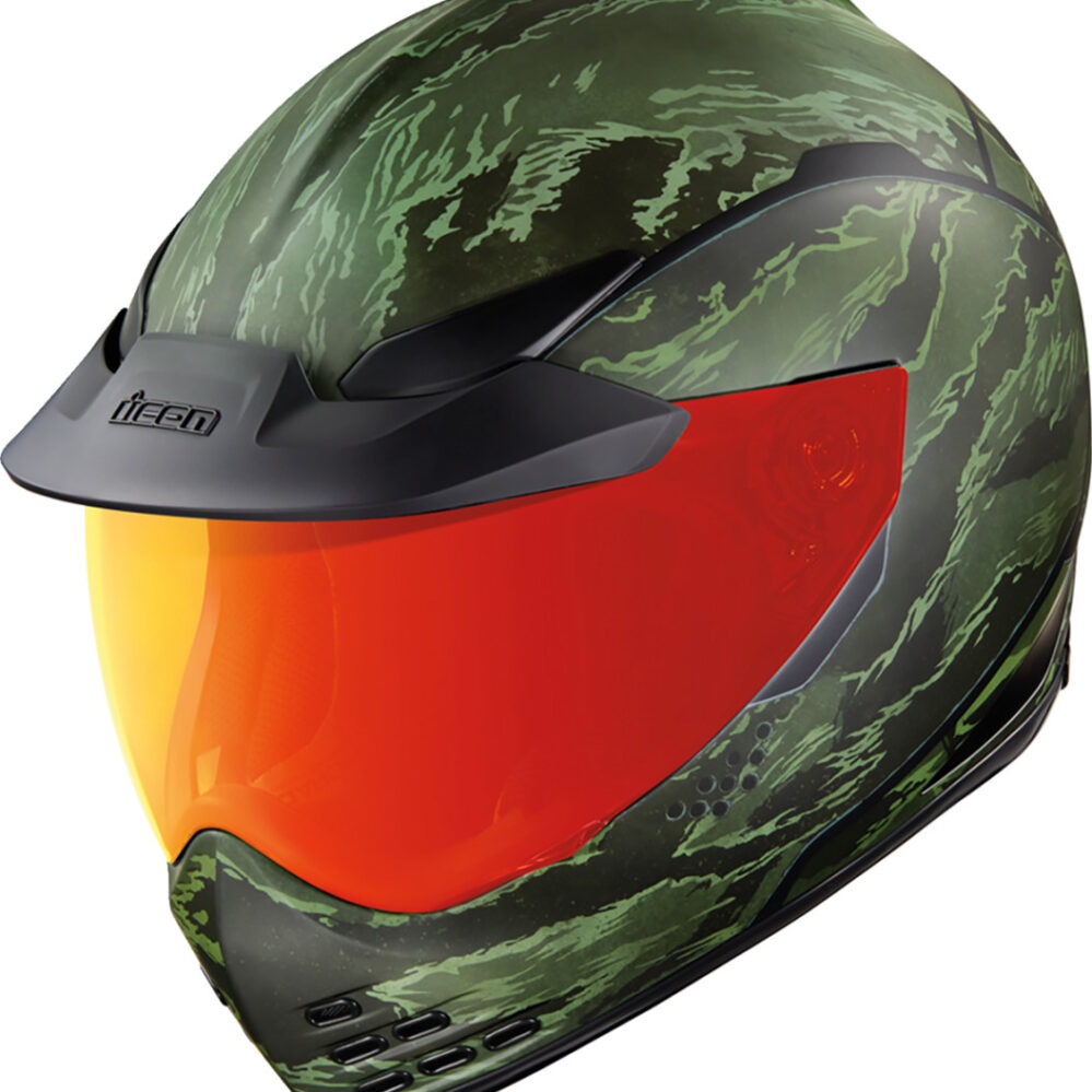 CASCO ICON DOMAIN TIGERBLOOD VERDE