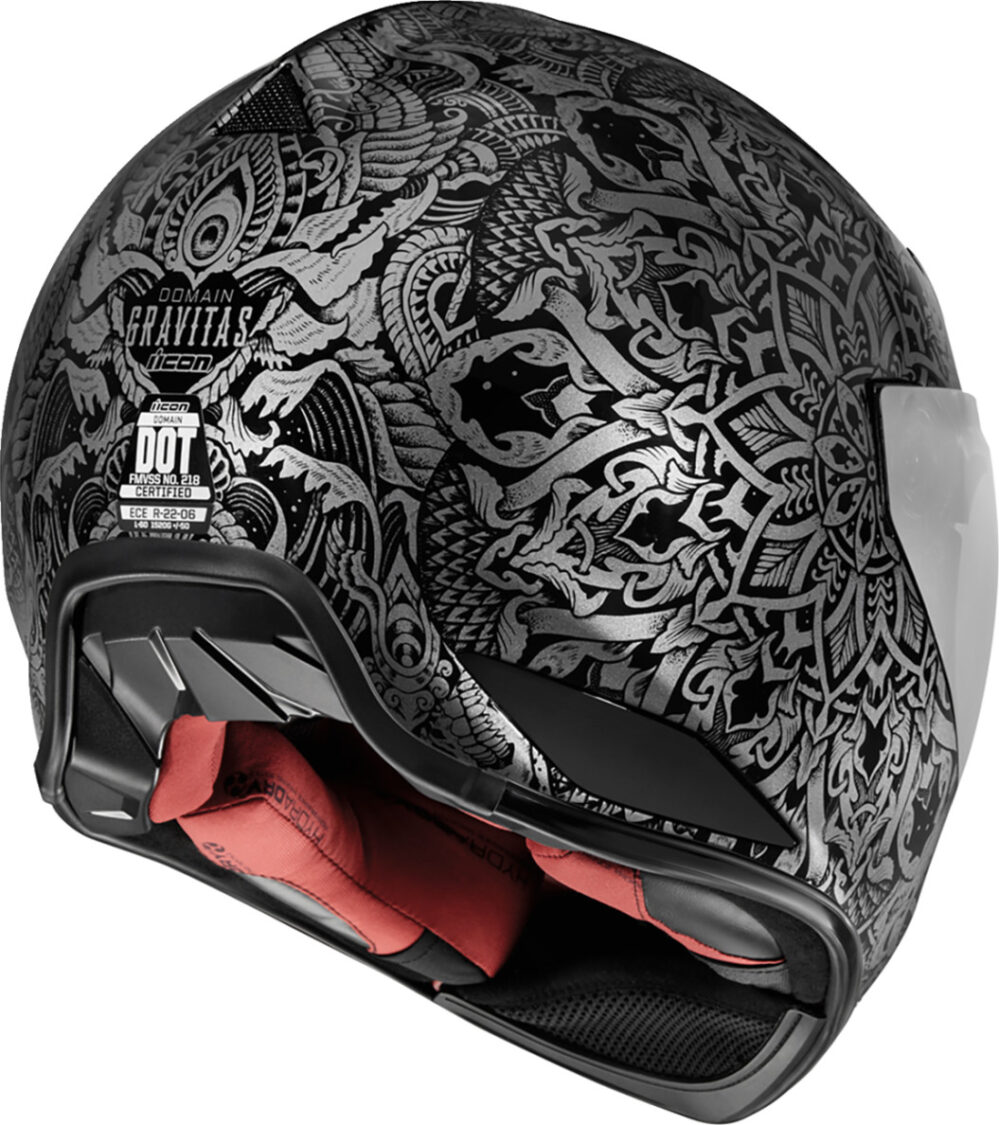 CASCO ICON DOMAIN GRAVITAS NEGRO - Imagen 3