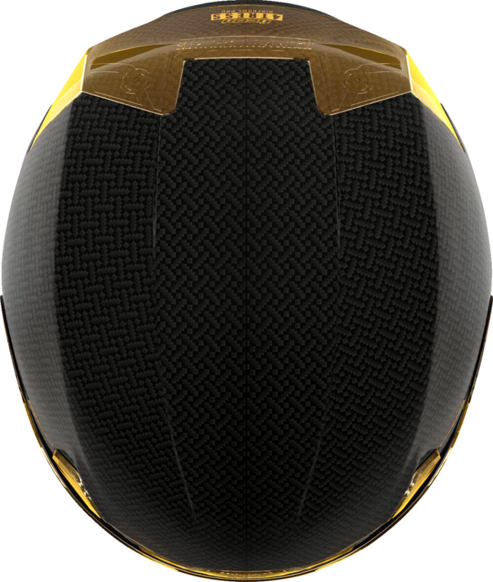 CASCO ICON AIRFRAME PRO CARBON 4TRESS AMARILLO - Imagen 4