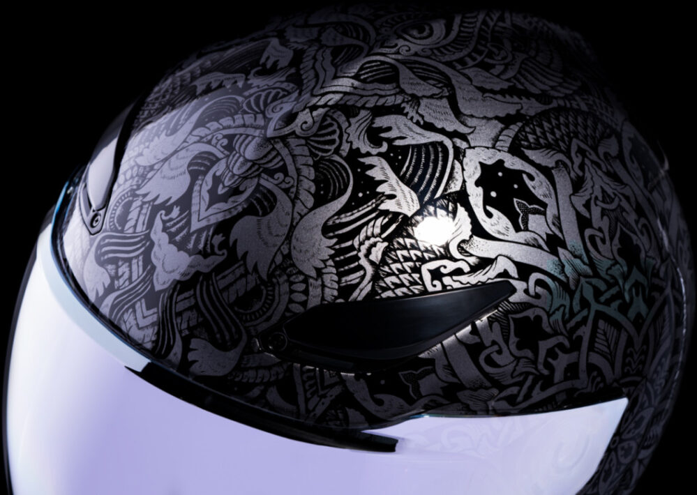 CASCO ICON DOMAIN GRAVITAS NEGRO - Imagen 7