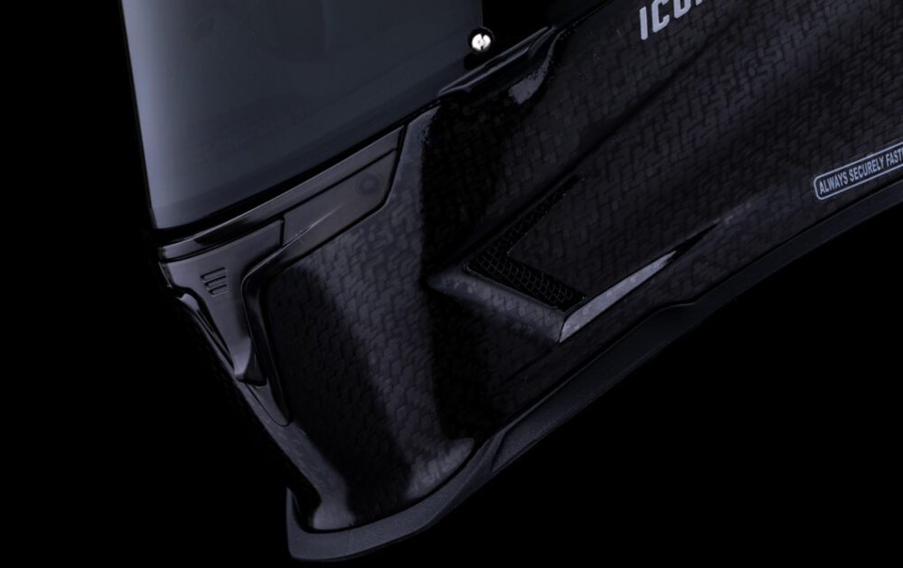 CASCO ICON AIRFRAME PRO CARBON 4TRESS NEGRO - Imagen 8