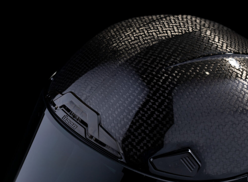 CASCO ICON AIRFRAME PRO CARBON 4TRESS NEGRO - Imagen 11