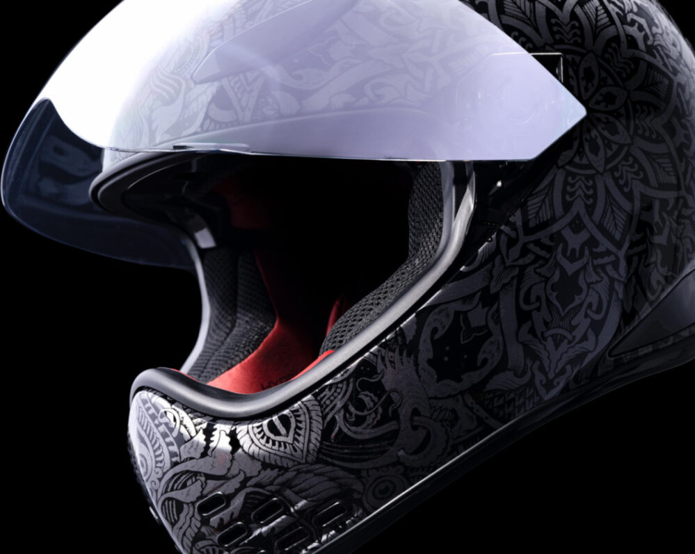 CASCO ICON DOMAIN GRAVITAS NEGRO - Imagen 6