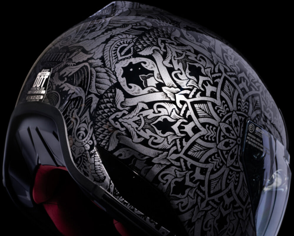 CASCO ICON DOMAIN GRAVITAS NEGRO - Imagen 5