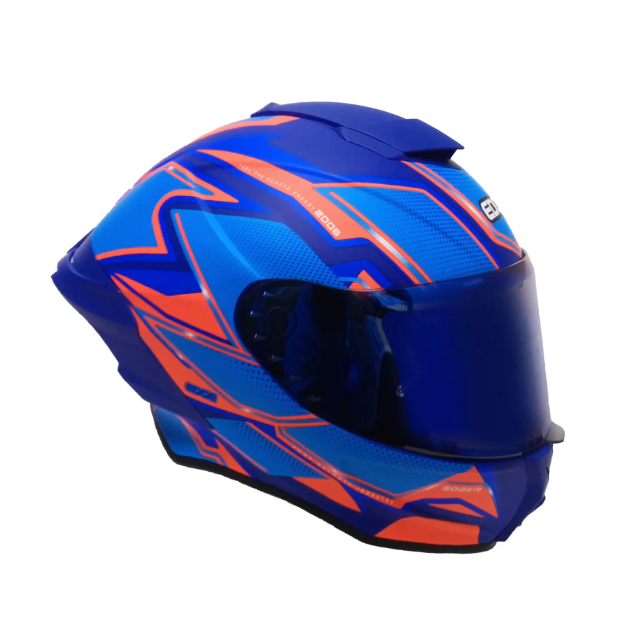 CASCO EDGE SHANGHAI QUARTZ ROJO AZUL