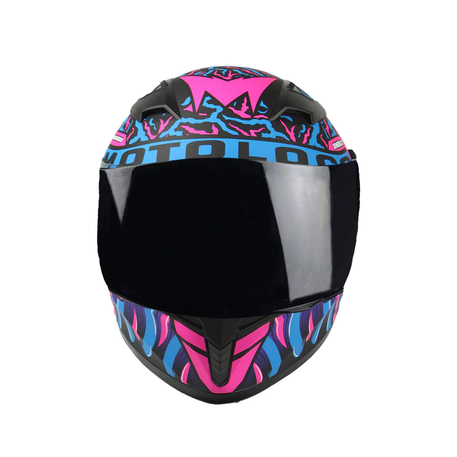 CASCO EDGE DENVER MOTOLOCO AZUL MATE