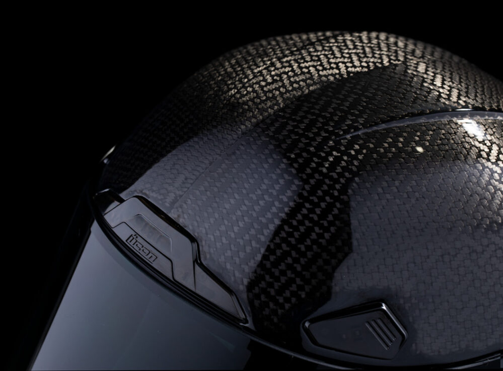 CASCO ICON AIRFRAME PRO CARBON 4TRESS NEGRO - Imagen 12