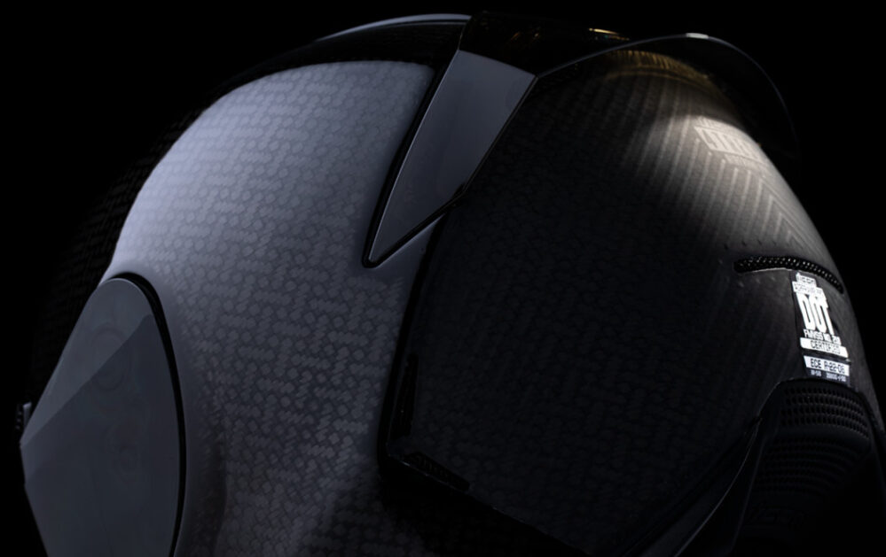 CASCO ICON AIRFRAME PRO CARBON 4TRESS NEGRO - Imagen 13