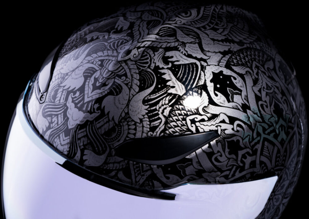 CASCO ICON DOMAIN GRAVITAS NEGRO - Imagen 4