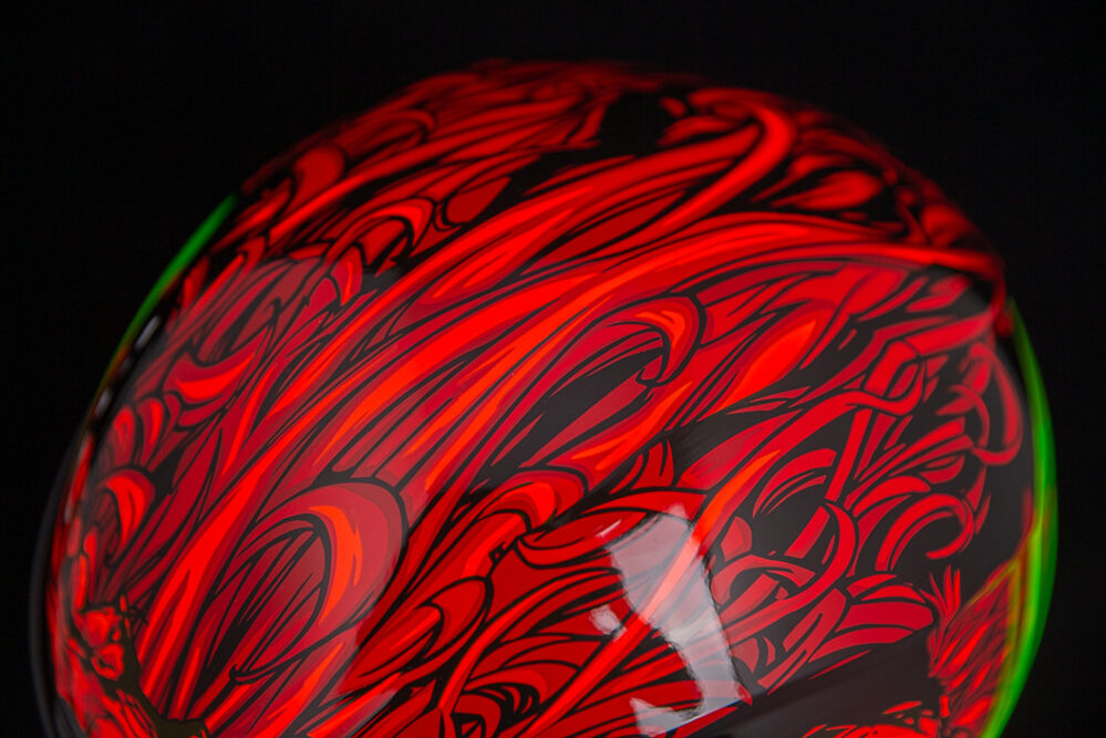 CASCO ICON AIRFORM MANICR ROJO - Imagen 11