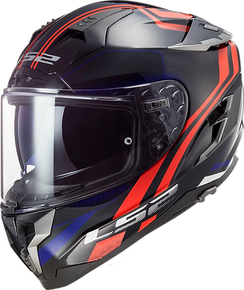 CASCO LS2 CHALLENGER GT EVO PROPELLER ROJO AZUL BRILLANTE