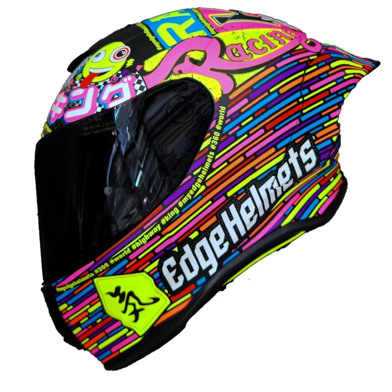 CASCO EDGE SHANGHAI MOTO RACING 360 FUCSIA MATE