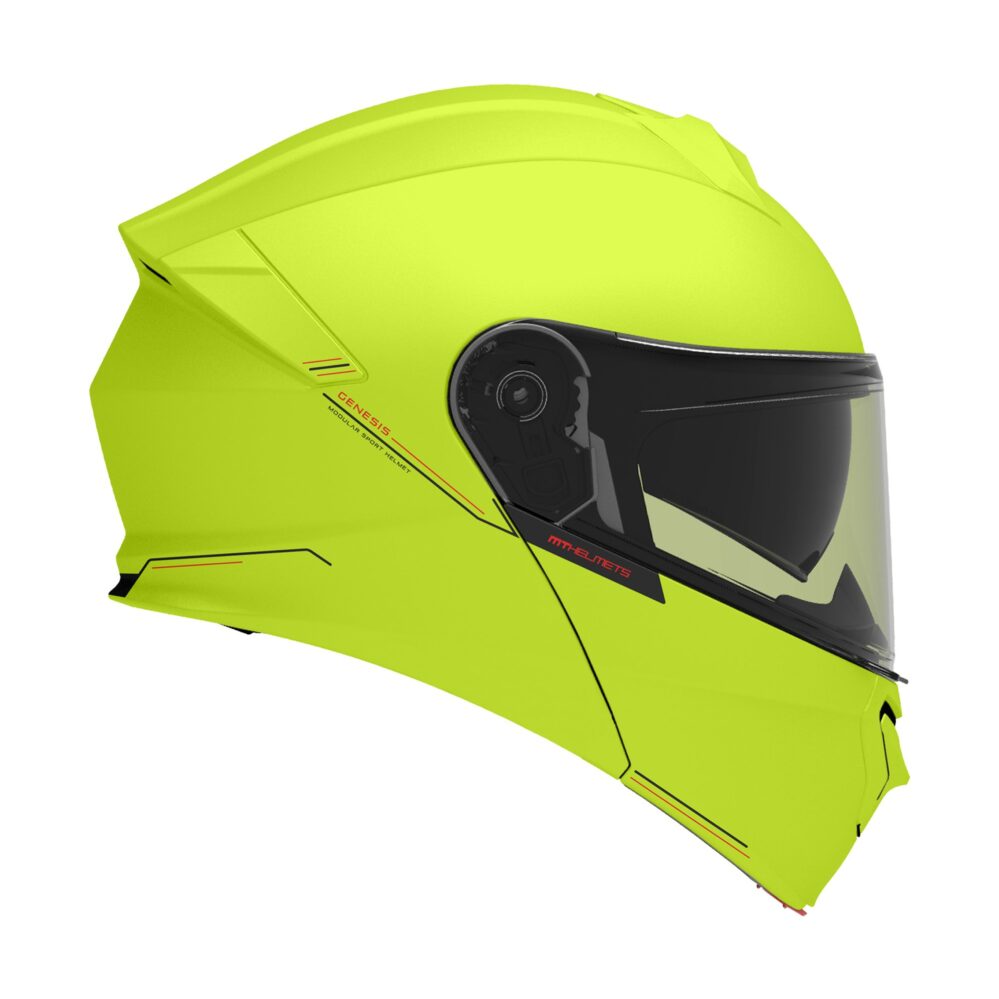 CASCO MT GENESIS SV PLAIN YELLOW - Imagen 3