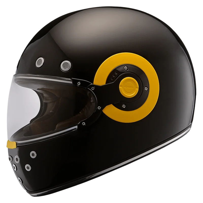 CASCO SMK RETRO SOLID GL-240 NEGRO